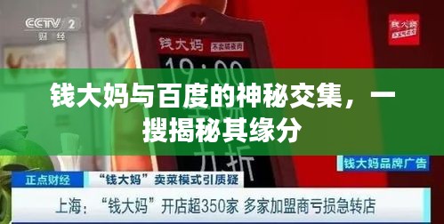 钱大妈与百度的神秘交集，一搜揭秘其缘分