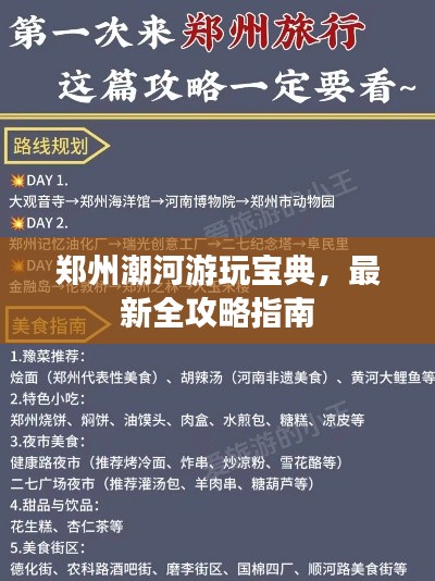 郑州潮河游玩宝典，最新全攻略指南