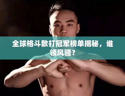 全球格斗散打冠军榜单揭秘，谁领风骚？